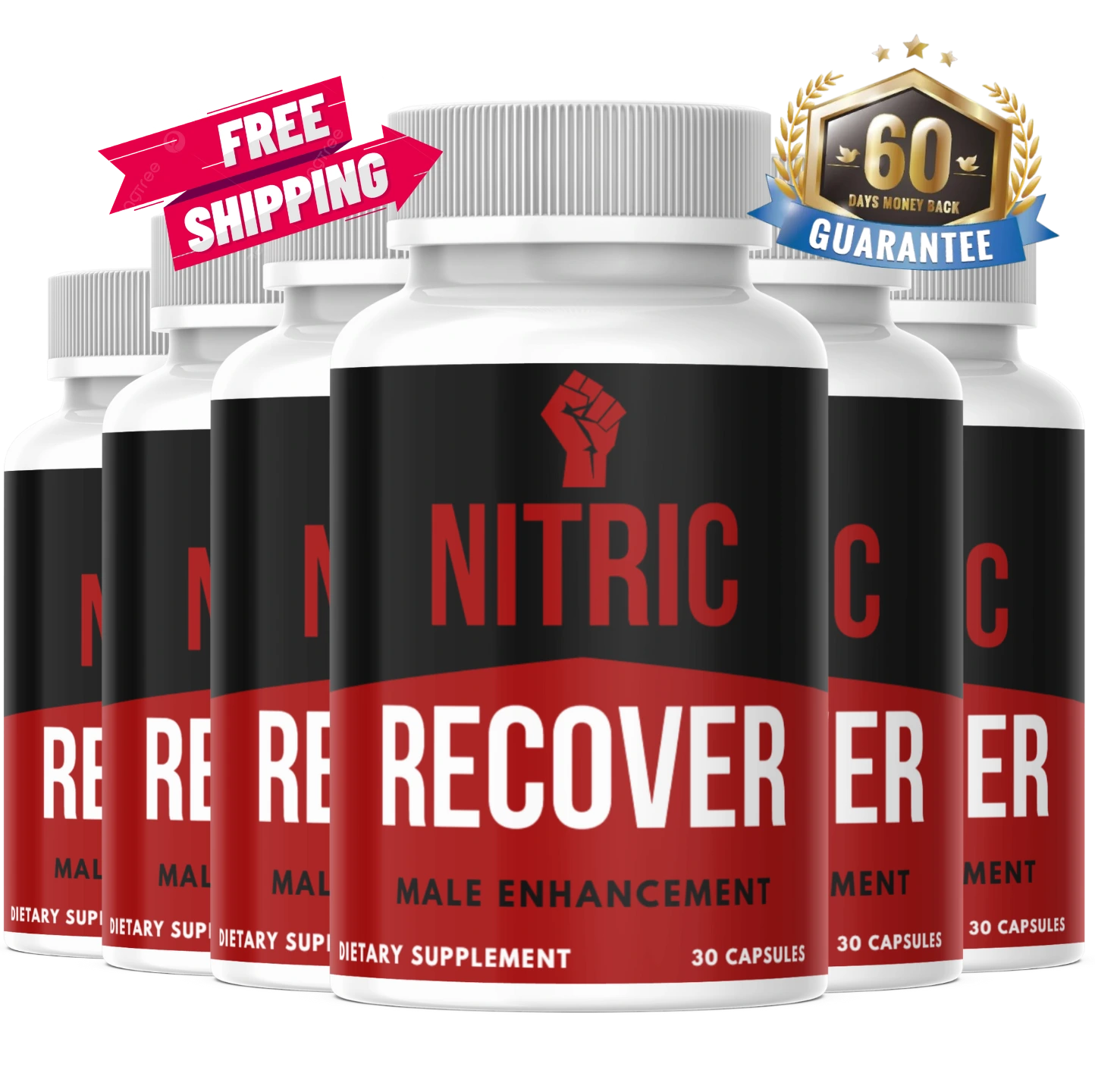 Nitric Recover 6 bottles pack